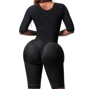 Snatched Body Faja with sleeves - stage 1 - SMALL